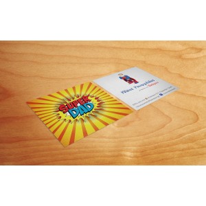 Daddy calling card -HERO