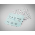 Μommy calling card Rose Μommy calling card Rose