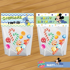Bag topper Little mickey
