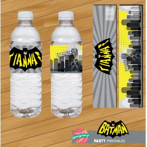Water Label Batman