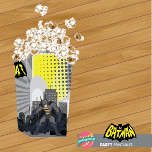 Popcorn box Batman