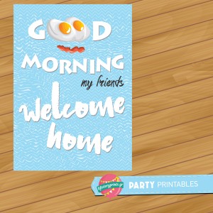 Poster Breakfast Party