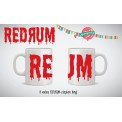 H κούπα REDRUM - stephen king!