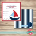 Nautical invitation Nautical invitation