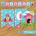 Banner lady puppy Banner lady puppy