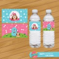 Water Label lady puppy Water Label lady puppy