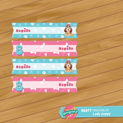 Μίνι σημαιάκια flags lady puppy Μίνι σημαιάκια flags lady puppy