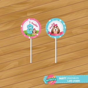 Toppers lady puppy