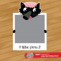 Photobooth frame Κοκκινοσκουφίτσα Photobooth frame Κοκκινοσκουφίτσα