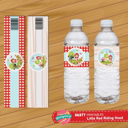 Water Label κοκκινοσκουφίτσα