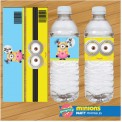 Water Label Minions girls