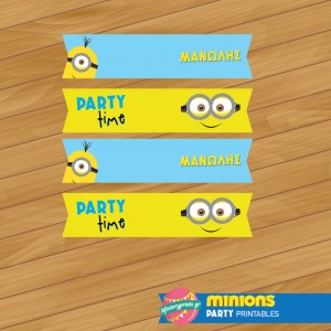 Μίνι σημαιάκια flags Minion 
