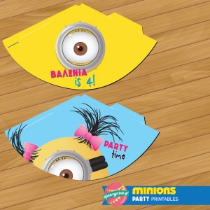 Kαπελάκια Minion girl