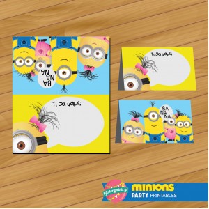 Food Label Minions girls