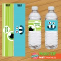 Water Label Monster Water Label Monster