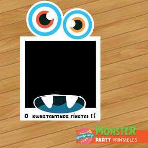 Photobooth frame Monster