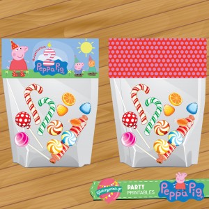 Bag topper Tags Πέππα