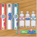 Water Label Πέππα το γουρουνάκι Water Label Πέππα το γουρουνάκι