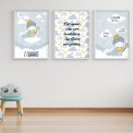 Σετ 3 Birthstory Poster "Penguin"