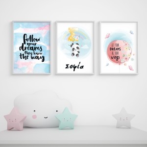 Posters Follow your Dreams
