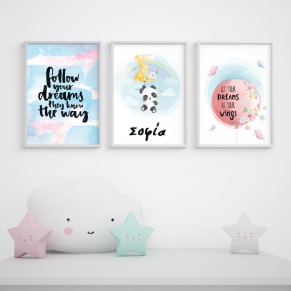 Posters Follow your Dreams