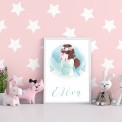 Poster Girl & little Bear Poster Girl & little Bear