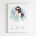 Poster Girl & little Bear Poster Girl & little Bear
