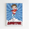 Σετ 3 Birthstory Poster "Superhero" Σετ 3 Birthstory Poster "Superhero"