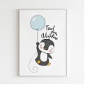 Σετ 3 Birthstory Poster "Penguin"