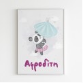 Σετ 3 Birthstory Posters "Panda" Σετ 3 Birthstory Posters "Panda"