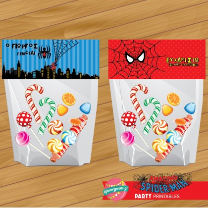 Bag topper Spiderman 