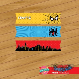 Μίνι σημαιάκια flags Spiderman