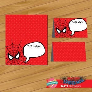 Food Labels Spiderman