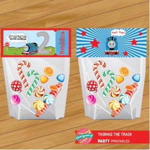 Bag topper Thomas the train