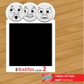 Photobooth frame Thomas the train